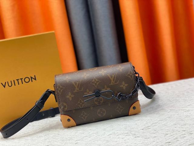 折叠礼盒 Louis Vuitton 路易威登 Steamer Wearable Wallet 手袋 M22637 天空蓝 水滴 Steamer可穿戴钱