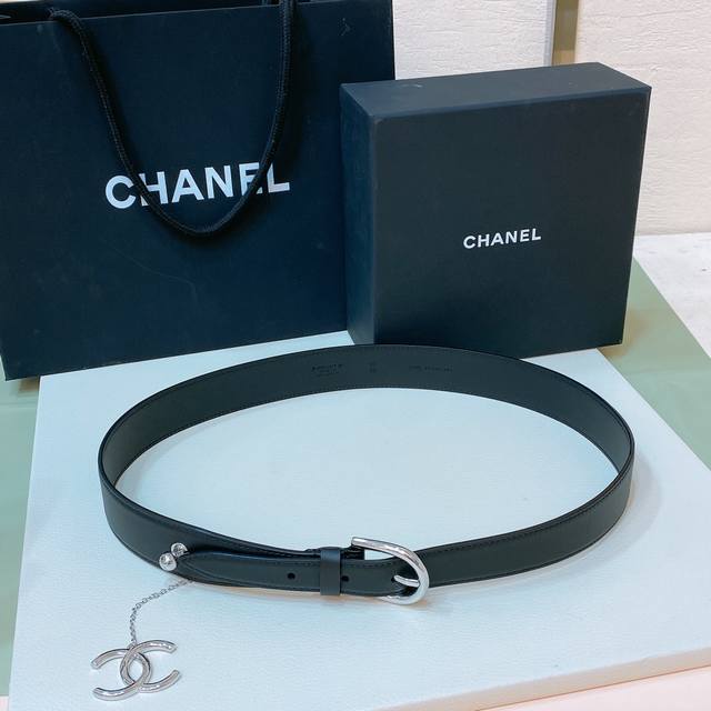 Chanel 24S 小牛皮 与 黄铜金属 简约针扣 独家首发 码数75-95欧