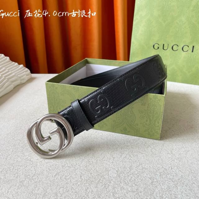 特 Gucci 互扣式双g带扣腰带 采用热压印技术的gucci Signature皮革精制而成 触感厚实 印花图案清晰分明 时尚经典百搭款 皮带宽度 Cm - 点击图像关闭