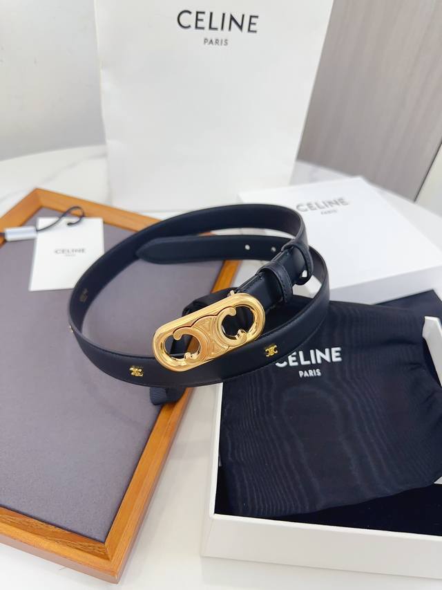 Celine思琳 塞琳 全新升级升级全钢五金 原厂皮料 正品ip电镀钢扣 尺寸2.5 厘米