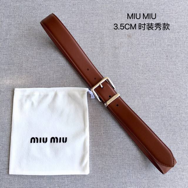 Miu Miu原单 专柜在售爆款 感谢客户反馈实拍图，顶级货 3.5Cm自己看细节 都有货 码数齐